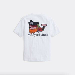 Boys' Pirate Whale Short-Sleeve Pocket Tee